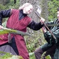  	Robin Hood holding off
Baron McKendrick&#8217;s advances