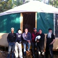 Yurt is Finished - Day 2 Crew