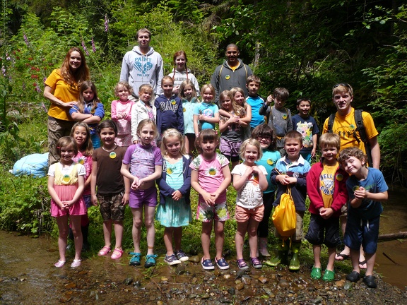 Kitsap Forest Adventure Camp - Week 1, Creek Exploring