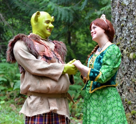 Shrek and Fiona 