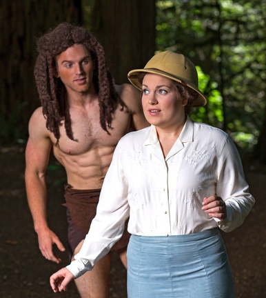 Tarzan discovers Jane