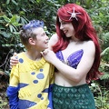 Flounder flirts with Ariel