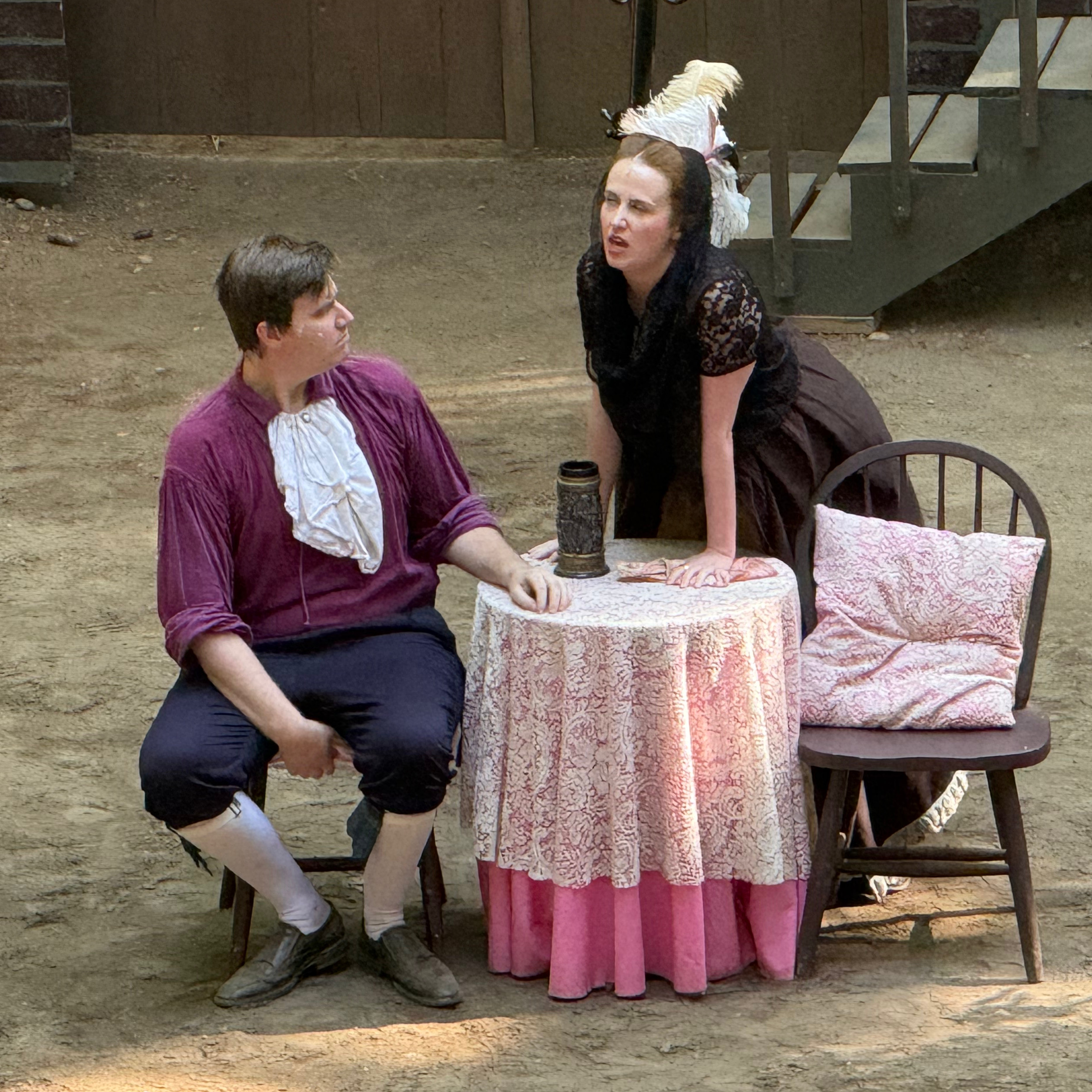 Mr. Bumble and Widow Corney (Michael Sterling and Laura McFarlane), Mr. Bumble and Widow Corney (Michael Sterling and Laura McFarlane),